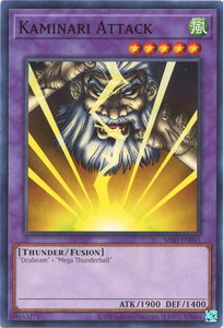 Kaminari Attack - Metal Raiders (25th Anniversary Edition) (MRD-EN) #MRD-EN041 - Common / Short Print YuGiOh Trading Card