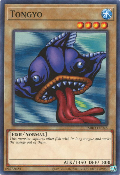 Tongyo trading card from Metal Raiders (25th Anniversary Edition) Tongyo - Metal Raiders (25th Anniversary Edition) YuGiOh trading card
