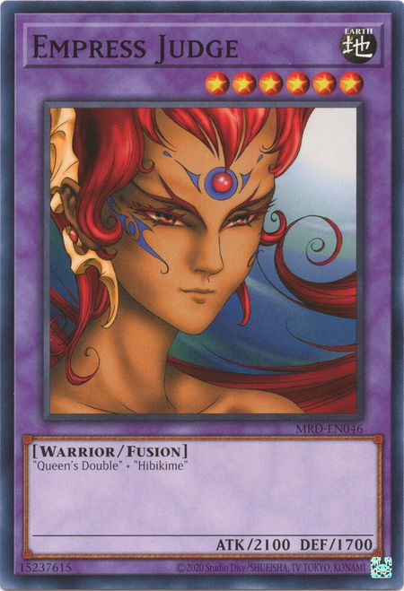 Empress Judge - Metal Raiders (25th Anniversary Edition) YuGiOh trading card