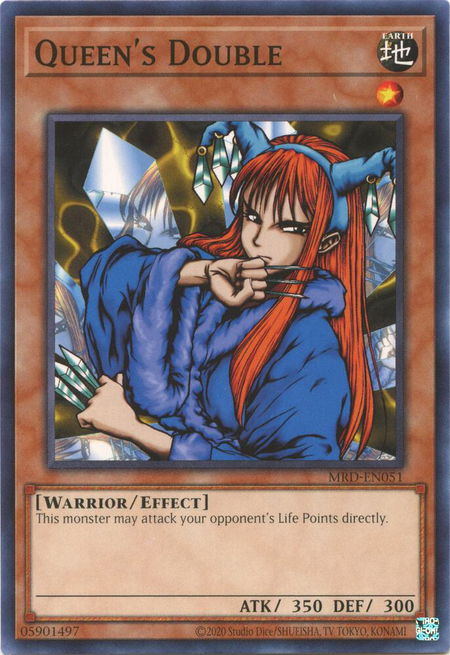 Queen's Double - Metal Raiders (25th Anniversary Edition) YuGiOh trading card