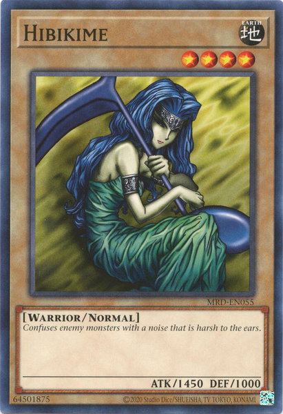 Hibikime trading card from Metal Raiders (25th Anniversary Edition) Hibikime - Metal Raiders (25th Anniversary Edition) YuGiOh trading card