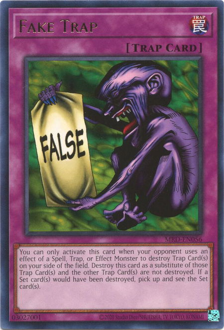 Fake Trap - Metal Raiders (25th Anniversary Edition) YuGiOh trading card