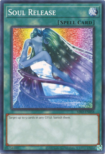 Soul Release trading card from Metal Raiders (25th Anniversary Edition) Soul Release - Metal Raiders (25th Anniversary Edition) YuGiOh trading card
