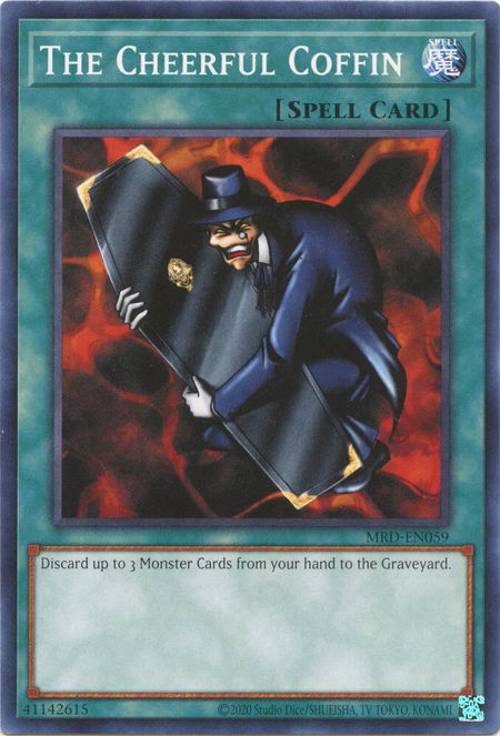 The Cheerful Coffin - Metal Raiders (25th Anniversary Edition) YuGiOh trading card