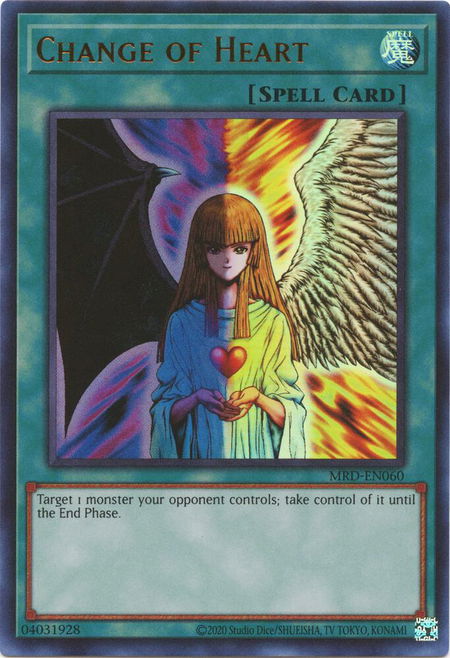Change of Heart - Metal Raiders (25th Anniversary Edition) YuGiOh trading card