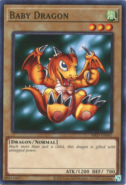 Baby Dragon - Metal Raiders (25th Anniversary Edition) YuGiOh trading card