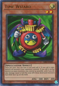 Time Wizard - Metal Raiders (25th Anniversary Edition) (MRD-EN) #MRD-EN065 - Ultra Rare YuGiOh Trading Card