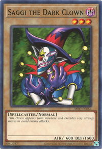 Saggi the Dark Clown - Metal Raiders (25th Anniversary Edition) (MRD-EN) #MRD-EN066 - Common / Short Print YuGiOh Trading Card