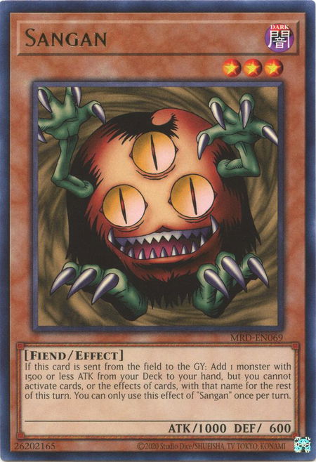 Sangan - Metal Raiders (25th Anniversary Edition) YuGiOh trading card