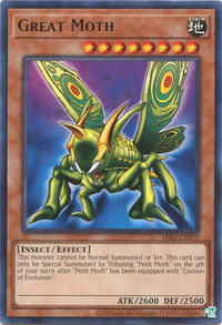 Great Moth - Metal Raiders (25th Anniversary Edition) (MRD-EN) #MRD-EN070 - Rare YuGiOh Trading Card