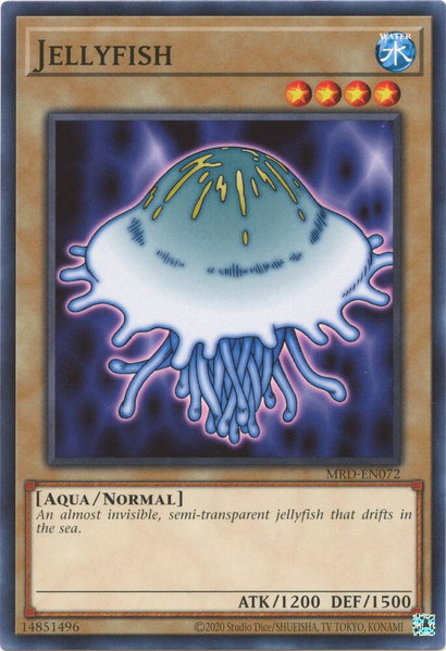 Jellyfish trading card from Metal Raiders (25th Anniversary Edition) Jellyfish - Metal Raiders (25th Anniversary Edition) YuGiOh trading card