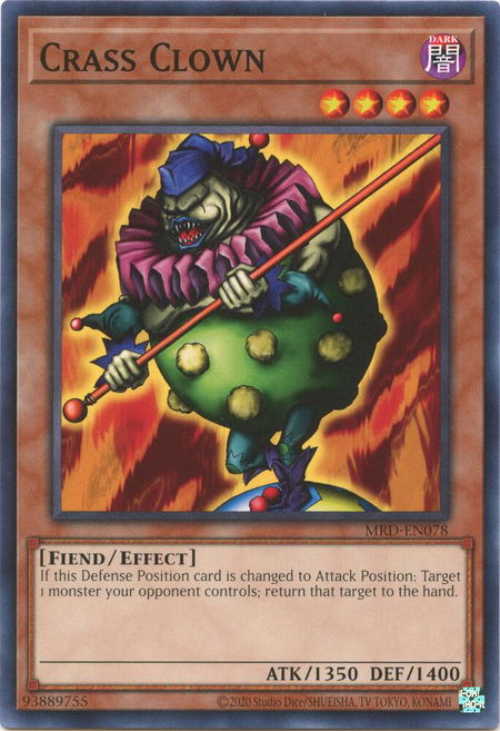 Crass Clown - Metal Raiders (25th Anniversary Edition) YuGiOh trading card