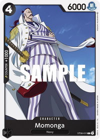Momonga - Starter Deck 6: Absolute Justice (ST-06) #ST06-011 - Common One Piece Trading Card