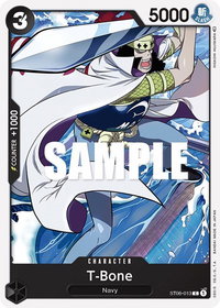 T-Bone - Starter Deck 6: Absolute Justice (ST-06) #ST06-013 - Common One Piece Trading Card