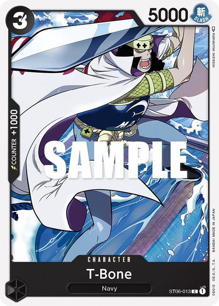 T-Bone - Starter Deck 6: Absolute Justice One Piece trading card