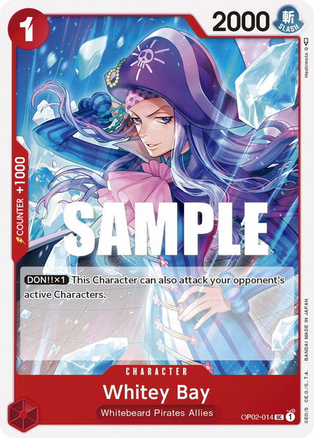 Whitey Bay - Paramount War One Piece trading card