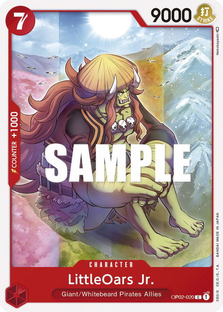 LittleOars Jr. - Paramount War One Piece trading card