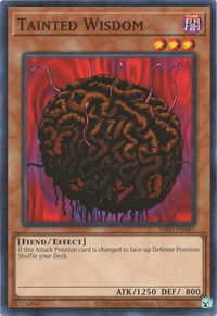 Tainted Wisdom - Metal Raiders (25th Anniversary Edition) (MRD-EN) #MRD-EN081 - Common / Short Print YuGiOh Trading Card