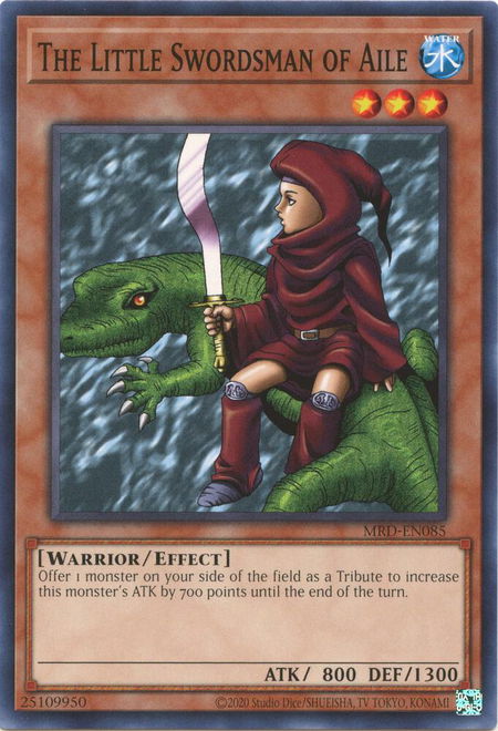 The Little Swordsman of Aile - Metal Raiders (25th Anniversary Edition) YuGiOh trading card