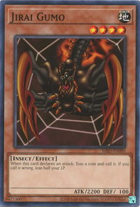 Jirai Gumo - Metal Raiders (25th Anniversary Edition) (MRD-EN) #MRD-EN089 - Common / Short Print YuGiOh Trading Card