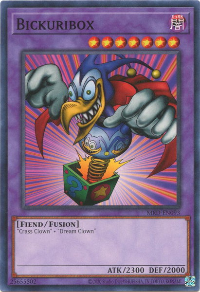 Bickuribox trading card from Metal Raiders (25th Anniversary Edition) Bickuribox - Metal Raiders (25th Anniversary Edition) YuGiOh trading card