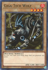 Giga-Tech Wolf - Metal Raiders (25th Anniversary Edition) (MRD-EN) #MRD-EN096 - Common / Short Print YuGiOh Trading Card