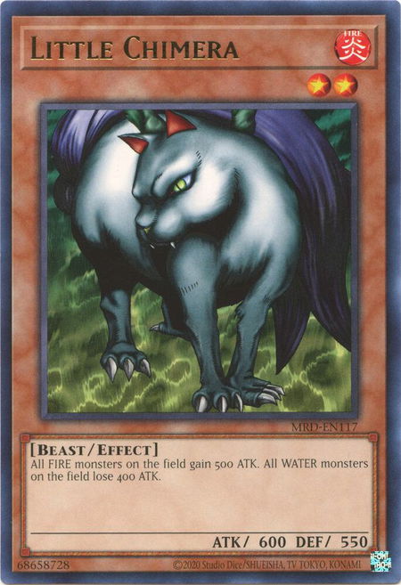 Little Chimera trading card from Metal Raiders (25th Anniversary Edition) Little Chimera - Metal Raiders (25th Anniversary Edition) YuGiOh trading card