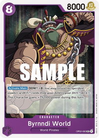 Byrnndi World - Paramount War (OP02) #OP02-082 - Uncommon One Piece Trading Card
