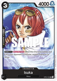 Isuka - Paramount War (OP02) #OP02-094 - Uncommon One Piece Trading Card