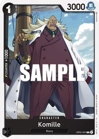 Komille - Paramount War (OP02) #OP02-097 - Common One Piece Trading Card