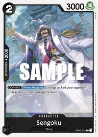 Sengoku - Paramount War (OP02) #OP02-103 - Rare One Piece Trading Card