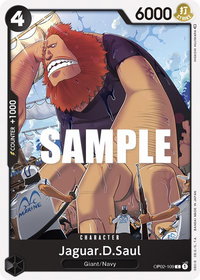 Jaguar.D.Saul - Paramount War (OP02) #OP02-109 - Common One Piece Trading Card