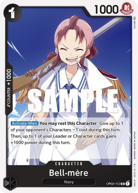 Bell-mere - Paramount War One Piece trading card