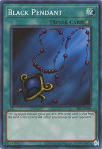 Black Pendant - Spell Ruler (25th Anniversary Edition) (SRL-EN) #SRL-EN003 - Super Rare YuGiOh Trading Card