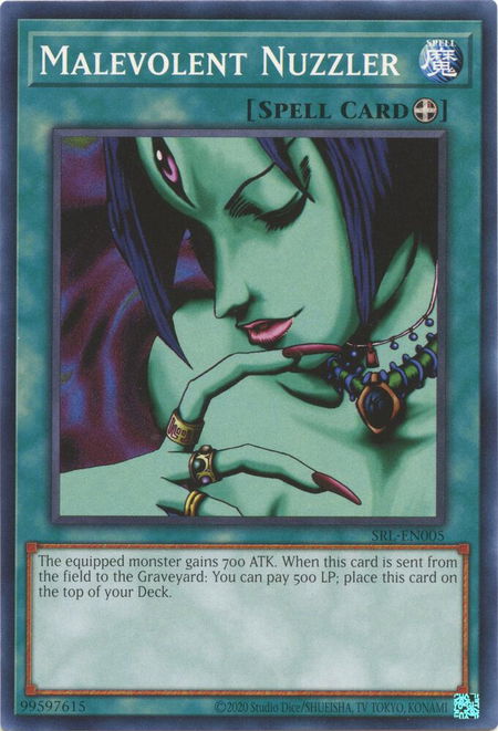 Malevolent Nuzzler - Spell Ruler (25th Anniversary Edition) YuGiOh trading card