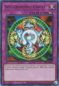 Spellbinding Circle - Spell Ruler (25th Anniversary Edition) (SRL-EN) #SRL-EN006 - Ultra Rare YuGiOh Trading Card