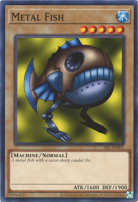 Metal Fish - Spell Ruler (25th Anniversary Edition) YuGiOh trading card