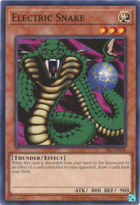 Electric Snake - Spell Ruler (25th Anniversary Edition) YuGiOh trading card