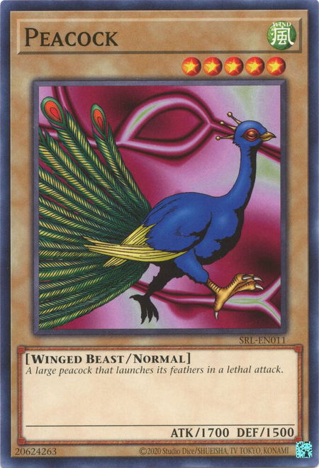 Peacock - Spell Ruler (25th Anniversary Edition) YuGiOh trading card
