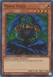 Maha Vailo - Spell Ruler (25th Anniversary Edition) (SRL-EN) #SRL-EN012 - Super Rare YuGiOh Trading Card