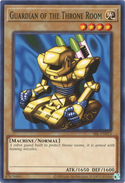 Guardian of the Throne Room - Spell Ruler (25th Anniversary Edition) YuGiOh trading card