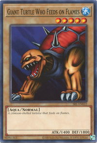 Giant Turtle Who Feeds on Flames - Spell Ruler (25th Anniversary Edition) (SRL-EN) #SRL-EN022 - Common / Short Print YuGiOh Trading Card