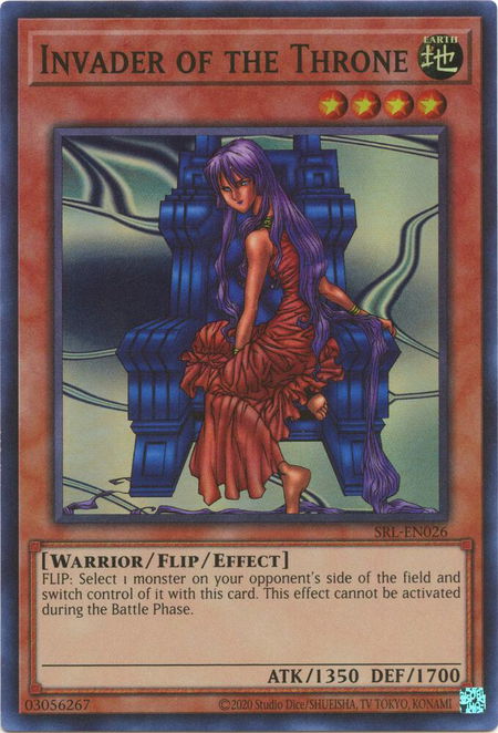 Invader of the Throne - Spell Ruler (25th Anniversary Edition) YuGiOh trading card