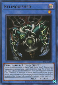 Relinquished - Spell Ruler (25th Anniversary Edition) (SRL-EN) #SRL-EN029 - Ultra Rare YuGiOh Trading Card