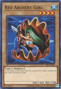 Red Archery Girl - Spell Ruler (25th Anniversary Edition) (SRL-EN) #SRL-EN030 - Common / Short Print YuGiOh Trading Card