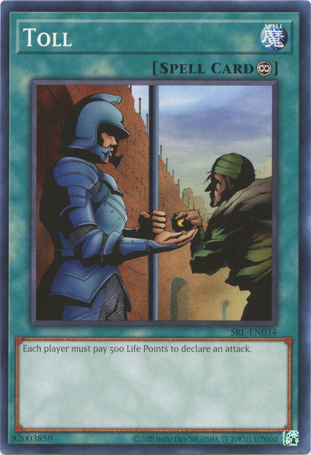 Toll - Spell Ruler (25th Anniversary Edition) YuGiOh trading card