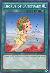 Chorus of Sanctuary - Spell Ruler (25th Anniversary Edition) (SRL-EN) #SRL-EN037 - Common / Short Print YuGiOh Trading Card