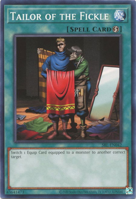 Tailor of the Fickle - Spell Ruler (25th Anniversary Edition) YuGiOh trading card