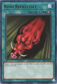 Rush Recklessly - Spell Ruler (25th Anniversary Edition) (SRL-EN) #SRL-EN043 - Rare YuGiOh Trading Card