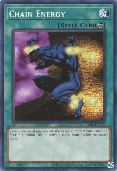 Chain Energy - Spell Ruler (25th Anniversary Edition) YuGiOh trading card